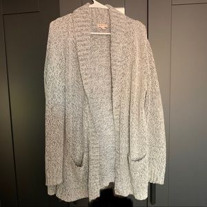 Target Cozy Grey Button Up Cardigan